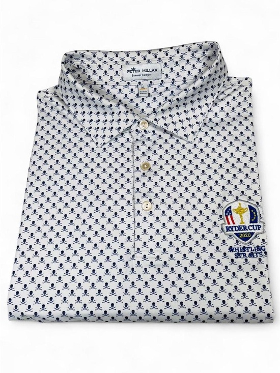 Peter Millar Other - NWOT! Peter Millar Ryder Cup 2020 Whistling Straits White Golf Shirt Men’s XL